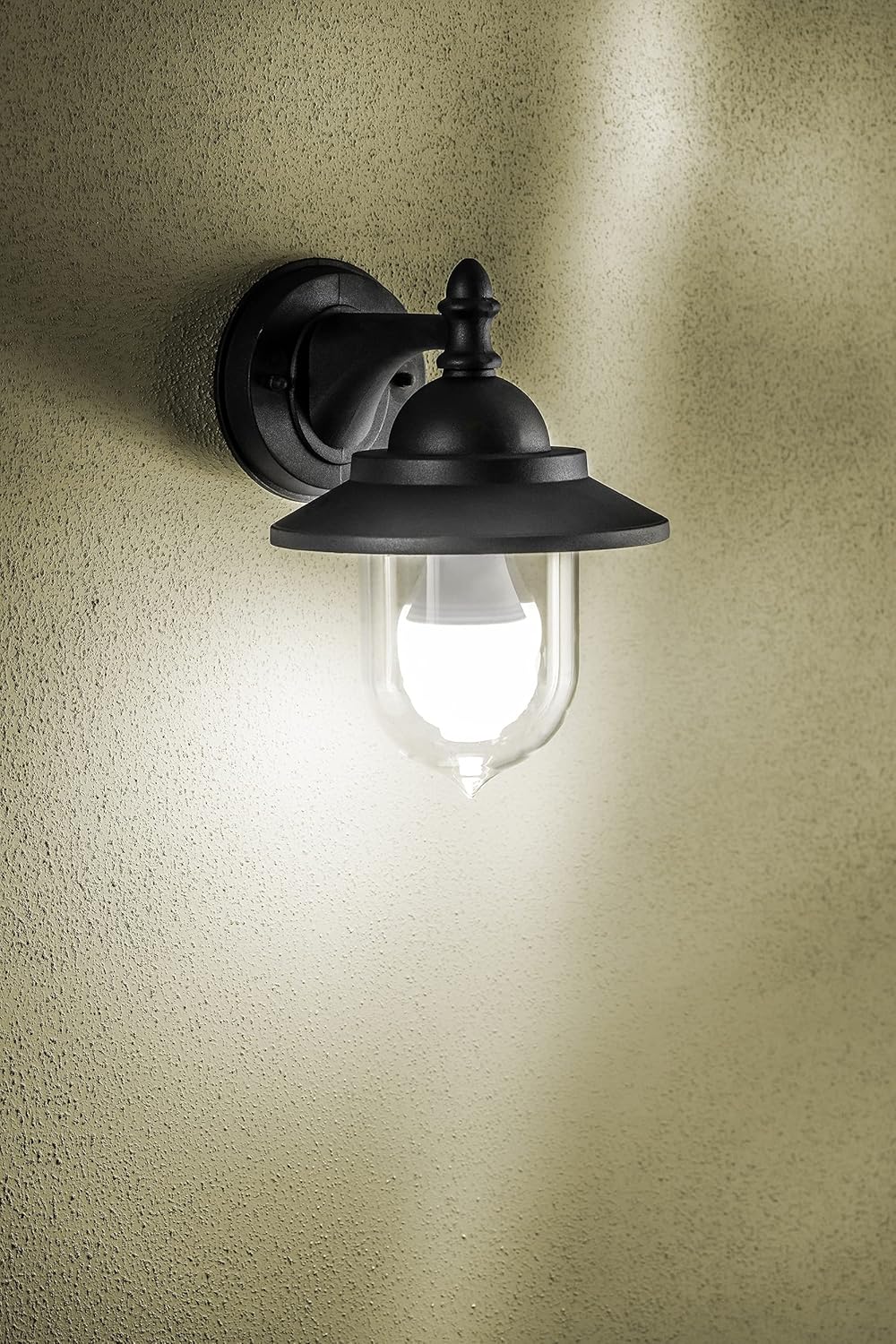 Black Vintage Outdoor Wall Light