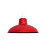Retro-Style Matte Black Metal Ceiling Light Shade | Pendant Lighting, Home Décor & Home Improvement Essential