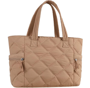 Large Puffer Tote Bag for Women – Lightweight Fluffy Shoulder Handbag
