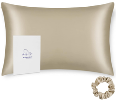 Mulberry Silk Pillowcase – 100% Natural Silk, Hypoallergenic, 50x75cm, Ivory White