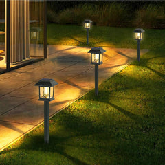 6 Pack Solar Garden Pathway Lights – Waterproof Outdoor Lamps