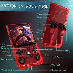 Retro Handheld Game Console with 256GB, 40000+ Games, 4.0