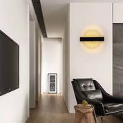 12W Modern LED Wall Lamp – Warm White Sconce for Bedroom & Hallway