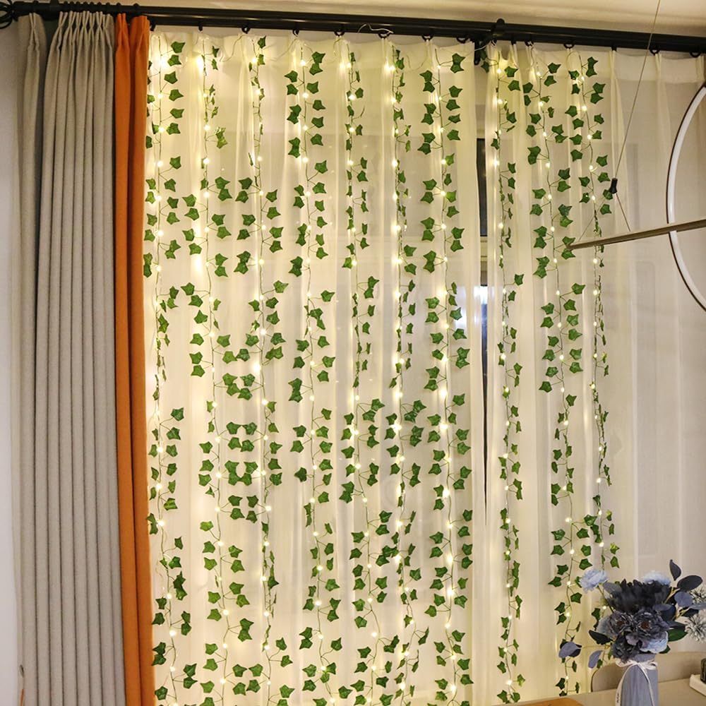 2M 20 LED Battery Operated Ivy Vine Fairy Lights