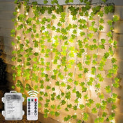 Solar Ivy String Lights – 100 LED Outdoor Garland