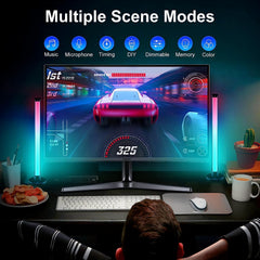 Smart LED Lightbars, RGB Flow 16 Million Colors, APP Control, Music Sync, Dimmable TV Backlights