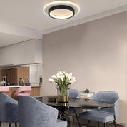 Modern Round LED Flush Mount Ceiling Light – Circle Flat Lamp for Hallway