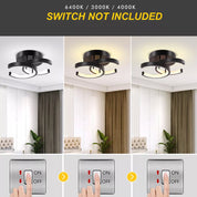 Chic LED Ceiling Light – Modern Dimmable Pendant Light for Living Room & Bedroom | Warm & Cool White Options