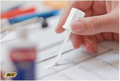 Correction Fluid Bottle – 20ml White Quick-Dry Liquid for School & Office Use