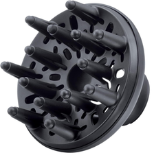 Shine Therapy Ionic Hair Dryer – Frizz-Free Fast Dry Blow Dryer with Diffuser & Nozzle