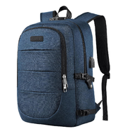 Anti-Theft Laptop Backpack – 17.3" Water-Resistant Business Travel Bag with USB Port