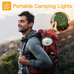Rechargeable Camping String Lights – 100LED, 10M, 8 Modes