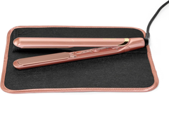 Rose Gold Ceramic Hair Straightener – Fast Heat, 3 Settings, Travel Friendly