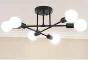 Clerance Sale - Modern Ceiling Light, 6 Lights Chandelier Ceiling Light for Living Room, Bedroom, Kitchen