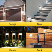 4 Pack Solar Motion Lights – 2000LM Outdoor Security