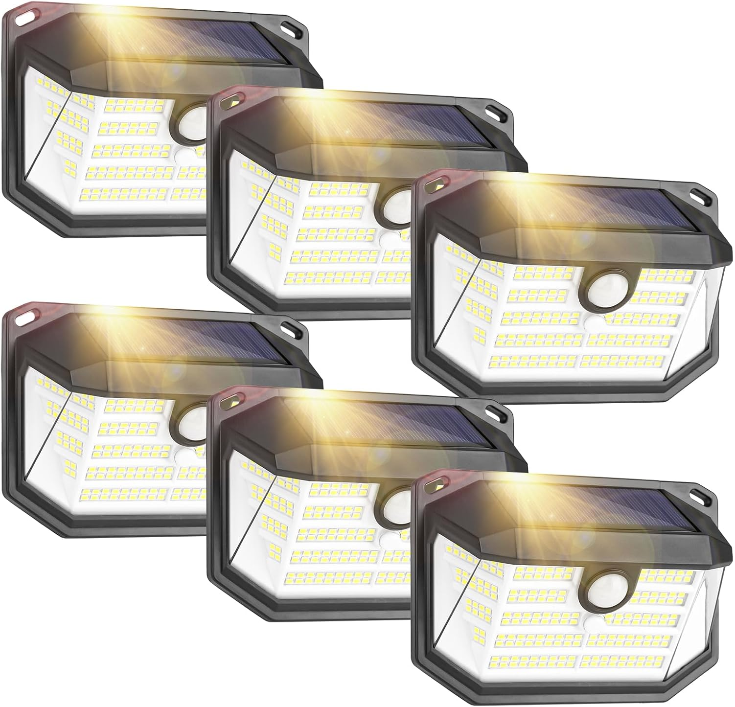 LED Solar Wall Lights 2 Pack