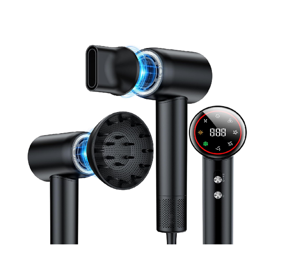 High-Speed 160,000 RPM Ionic Hair Dryer – Fast, Lightweight & Low Noise Design