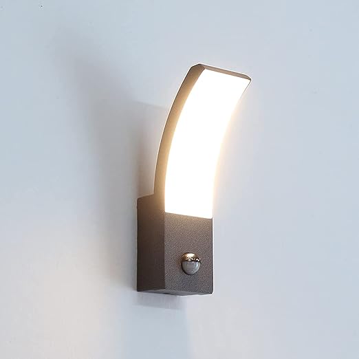 Outdoor LED Wall Light with Dusk to Dawn Sensor