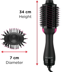 One-Step Hair Dryer & Volumiser – 2-in-1 Ionic Ceramic Blow Dry Brush with Comb