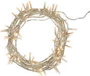 8m Plug-in Fairy Lights – 100 Warm White LEDs