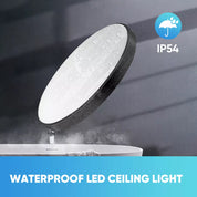 Round LED Ceiling Light Panel – Modern Waterproof Downlight