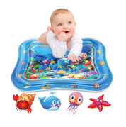 Infinno Inflatable Tummy Time Mat – Baby Water Play Mat for Infants 3–24 Months