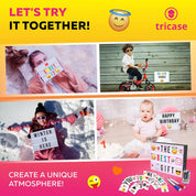 Cinema Light Box with 386 Letters, Emoji & Remote