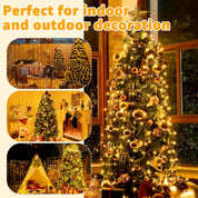 Cozy warm white LED tree decoration