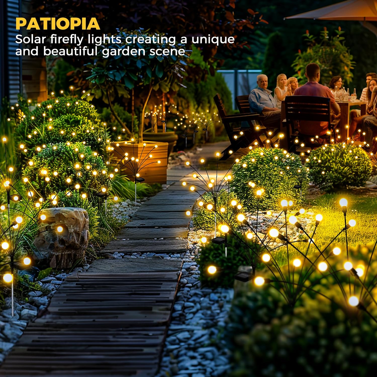 60 LED Garden Pot Lights