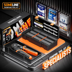 SOMELINE Crimping Tool Set 0.25-10mm² with 1240 Ferrules