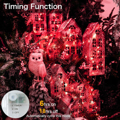 Battery Operated Waterproof Fairy String Lights with Timer, 3M 30 LED Decorative Lights for Indoor and Outdoor Use