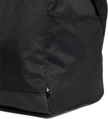 Unisex Linear Duffel Bag – Black/White, Stylish Essentials Travel & Gym Bag