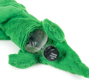 Planet Carlos the Crocodile Eco-Friendly Plush Dog Toy Made from Recycled Bottles