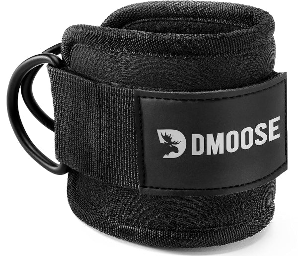 Ankle Straps for Cable Machines – Padded Gym Straps for Glutes, Legs & Hips