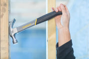 STANLEY 20oz. Curved Claw Fibreglass Hammer, High-Carbon Steel, Vibration Dampening, Ergonomic Anti-Slip Grip, 570g, STHT0-51310