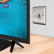 BG Electrical Single Co-Axial Socket