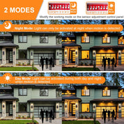 Motion Sensor Up and Down Outdoor lights