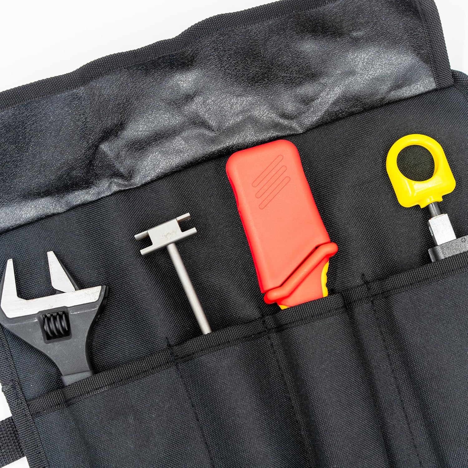 C.K Tools Complete SWA Termination Kit for Professional Electricians - Includes Armourslice Evo Armoured Cable Stripper, VDE Sheath Knife, Slim Jaw Wrench, Gland Wrench in Handy Tool Roll, CK T5992