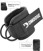 Ankle Straps for Cable Machines – Padded Gym Straps for Glutes, Legs & Hips