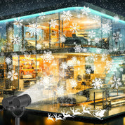 Double Head Christmas LED Projector Lights – Waterproof Outdoor Décor