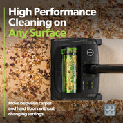 Gtech AirRAM MK2 K9 Lightweight Cordless Vacuum Cleaner Grey/Green