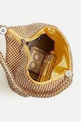 Flapper Peacock Sequin Clutch – 1920s Beaded Evening Bag for Women, Gatsby Party Purse