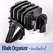 6-in-1 White Mandoline Vegetable Slicer – Multifunctional Food Cutter & Cheese Grater