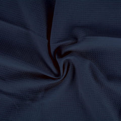 Pagnanno Hotel Quality Waffle Weave Tea Towels – 100% Cotton, Fast Drying, Pack of 3, Navy 45x70cm