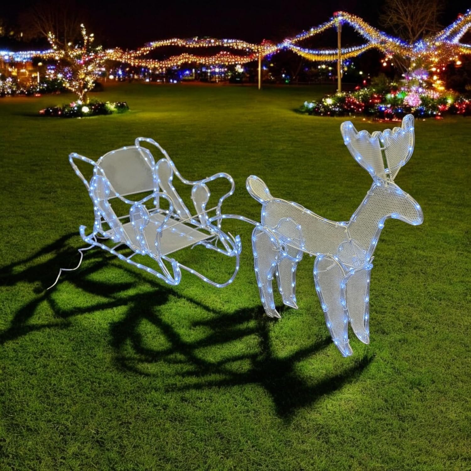 Direct Furniture Deals 50CM LED Christmas Bell Tube Light – Multicolor