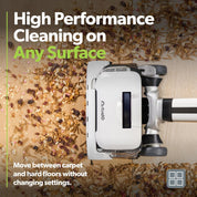 Gtech AirRAM 3 Cordless Vacuum Cleaner White/Purple Lightweight 60W