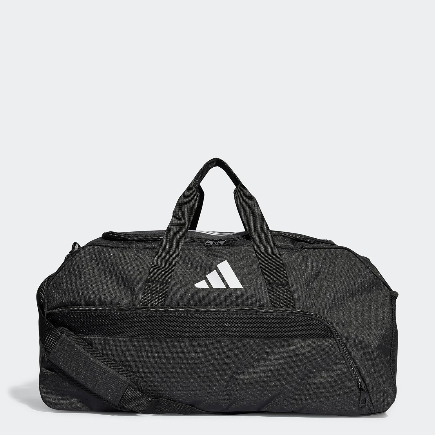 Unisex Tiro League Duffel Bag – Black/White Sports & Travel Gym Bag