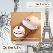 Mini Travel Iron Dual Voltage Ceramic Soleplate