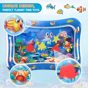 Infinno Inflatable Tummy Time Mat – Baby Water Play Mat for Infants 3–24 Months