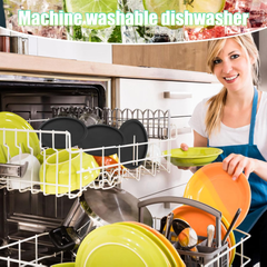 8-Piece Black Silicone Drink Coasters – Thick Round Mats for Coffee, Beer & Bar